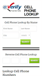 Mobile Screenshot of lookupcellphonenumbers.com